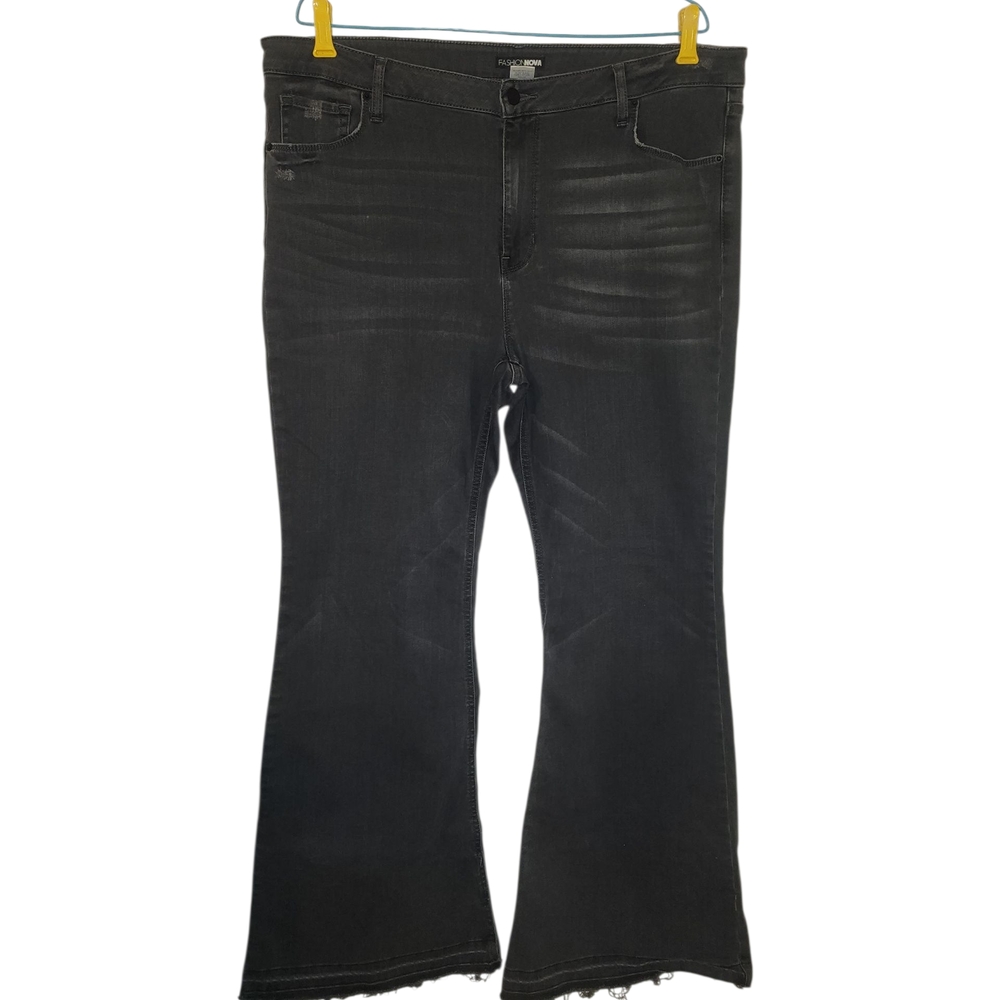 Black Flare Jeans